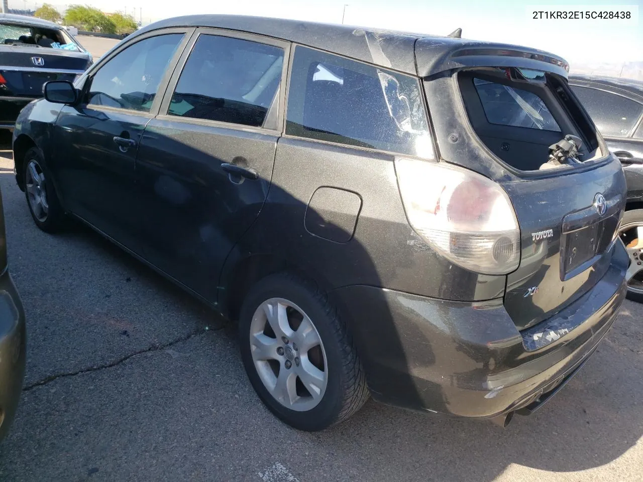 2005 Toyota Corolla Matrix Xr VIN: 2T1KR32E15C428438 Lot: 69058004