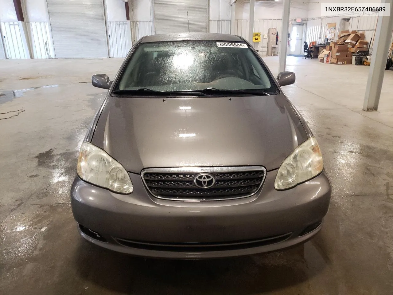 2005 Toyota Corolla Ce VIN: 1NXBR32E65Z406689 Lot: 69206684