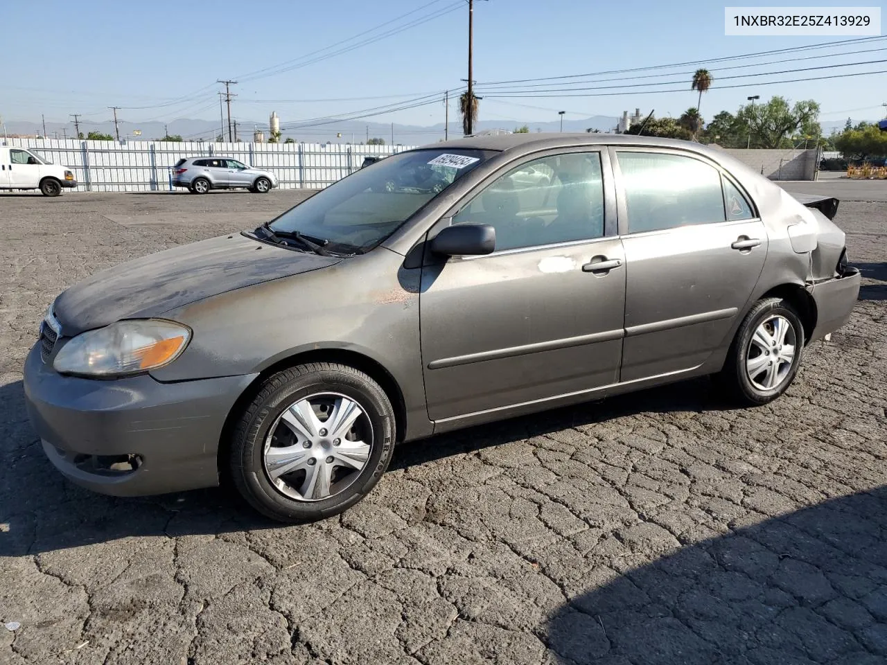 2005 Toyota Corolla Ce VIN: 1NXBR32E25Z413929 Lot: 69294454