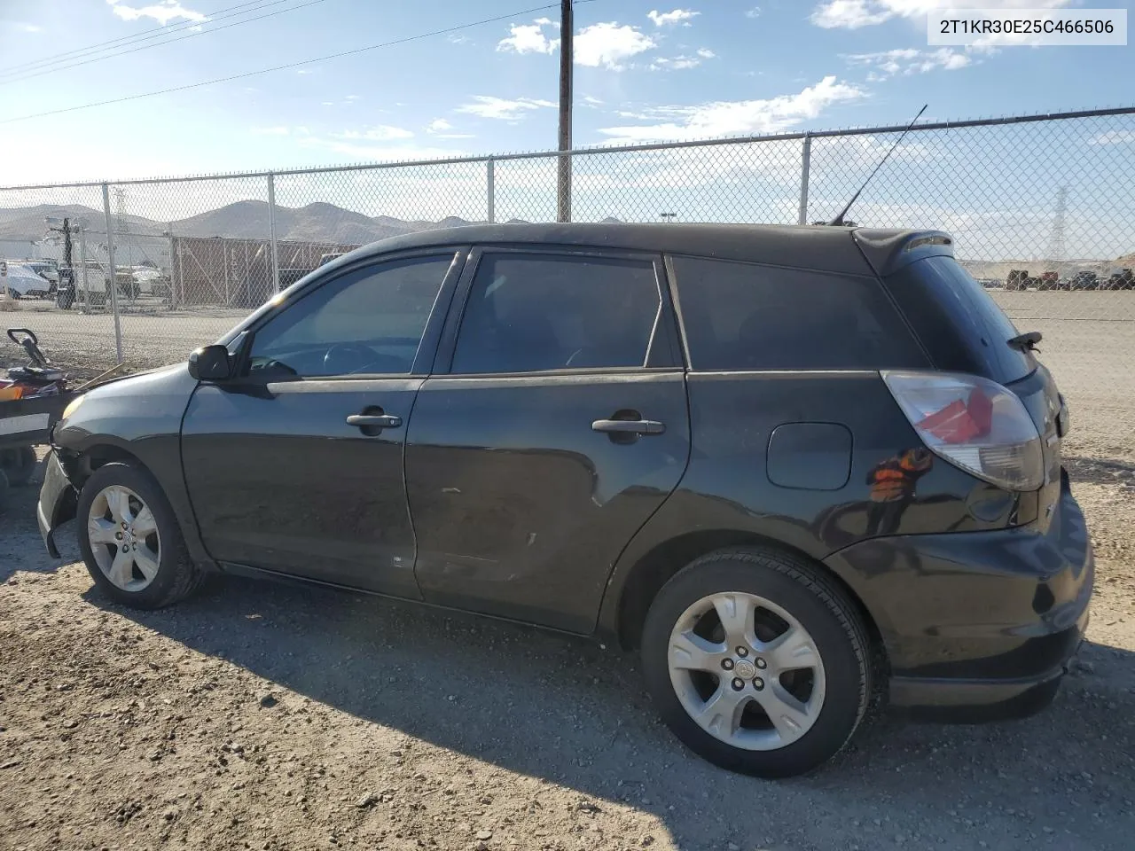 2005 Toyota Corolla Matrix Xr VIN: 2T1KR30E25C466506 Lot: 69530014