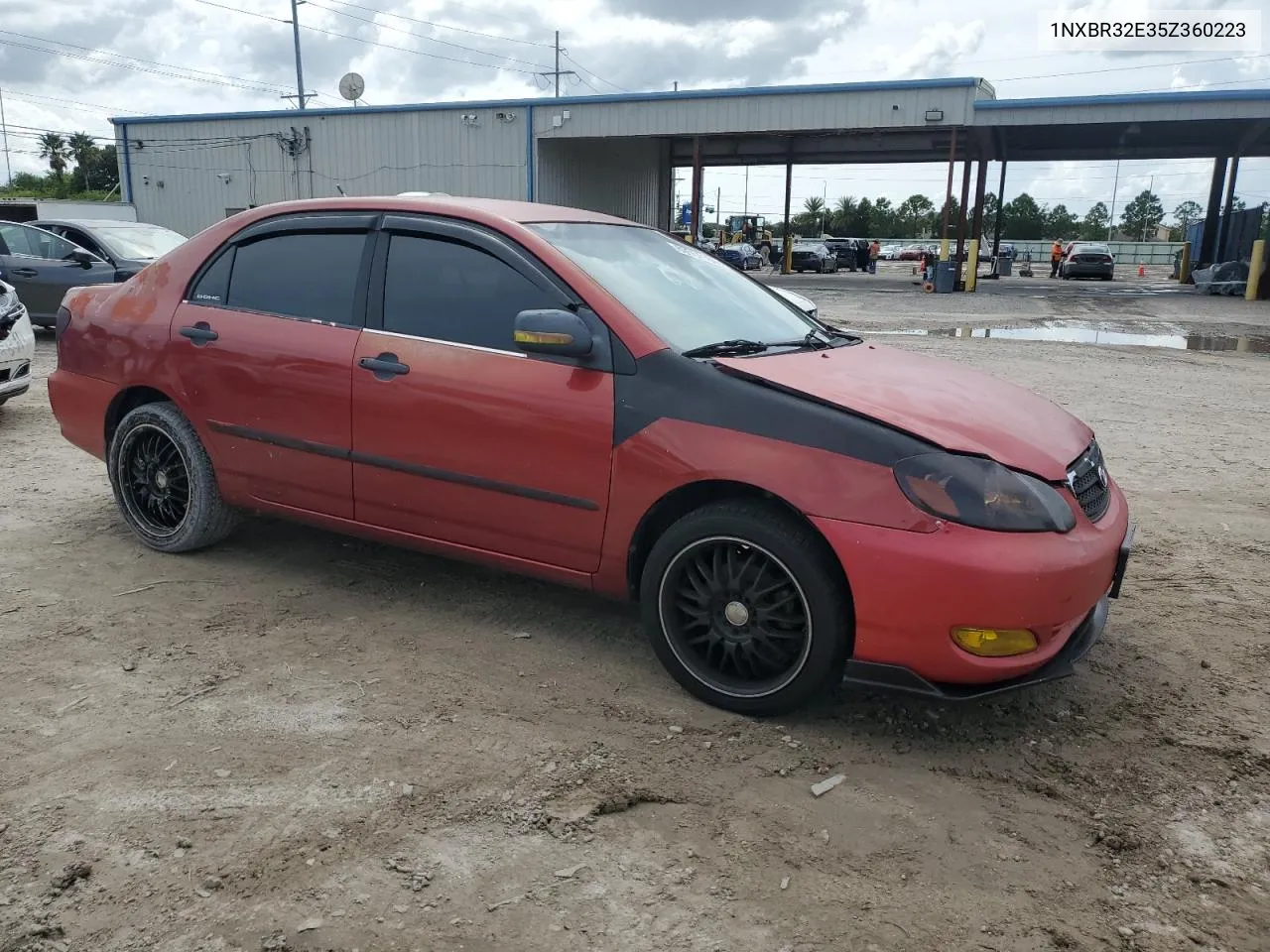 2005 Toyota Corolla Ce VIN: 1NXBR32E35Z360223 Lot: 69564164