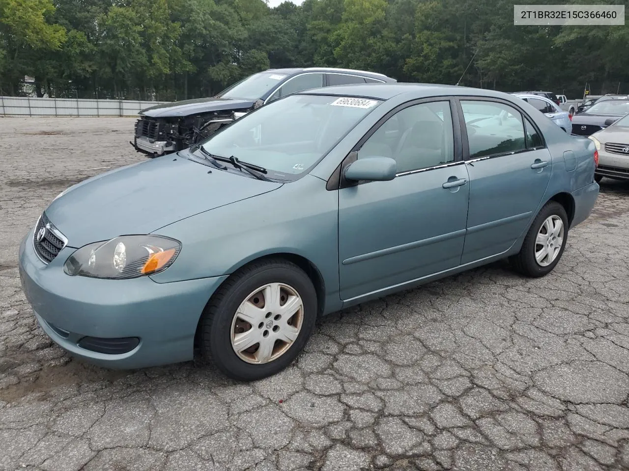 2005 Toyota Corolla Ce VIN: 2T1BR32E15C366460 Lot: 69630684