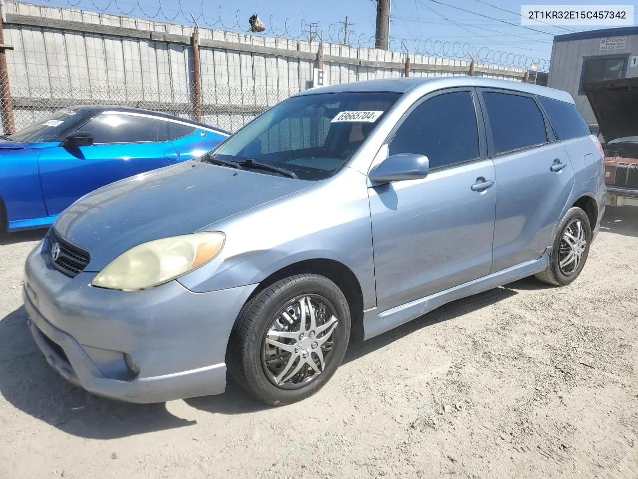 2005 Toyota Corolla Matrix Xr VIN: 2T1KR32E15C457342 Lot: 69665704