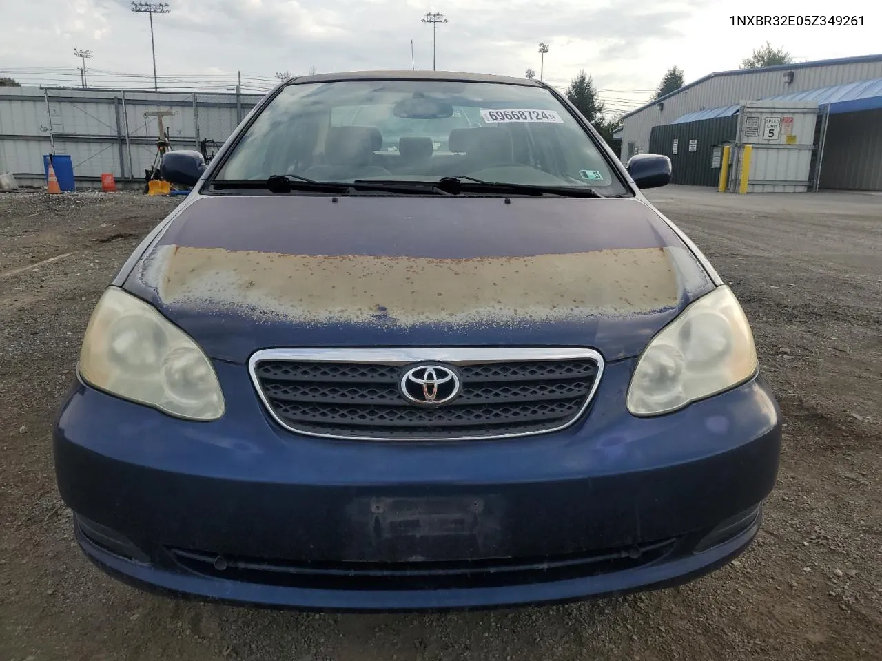 2005 Toyota Corolla Ce VIN: 1NXBR32E05Z349261 Lot: 69668724