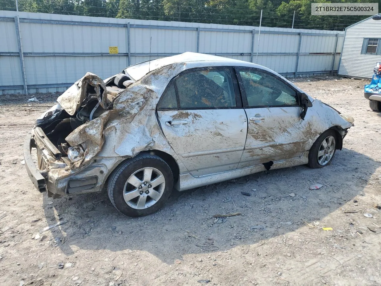 2005 Toyota Corolla Ce VIN: 2T1BR32E75C500324 Lot: 69674434