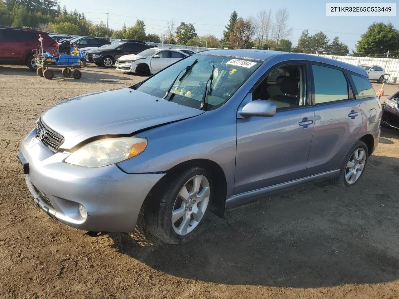 2T1KR32E65C553449 2005 Toyota Corolla Matrix Xr