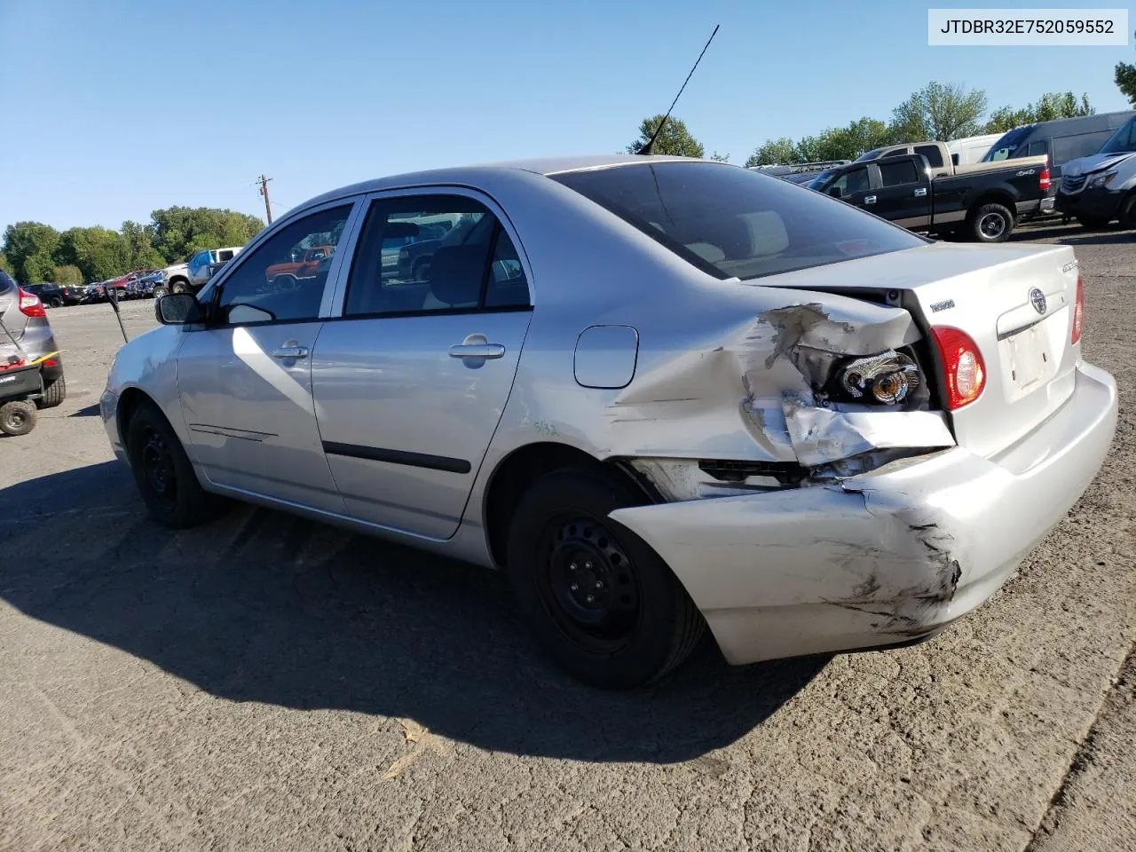 2005 Toyota Corolla Ce VIN: JTDBR32E752059552 Lot: 70059524