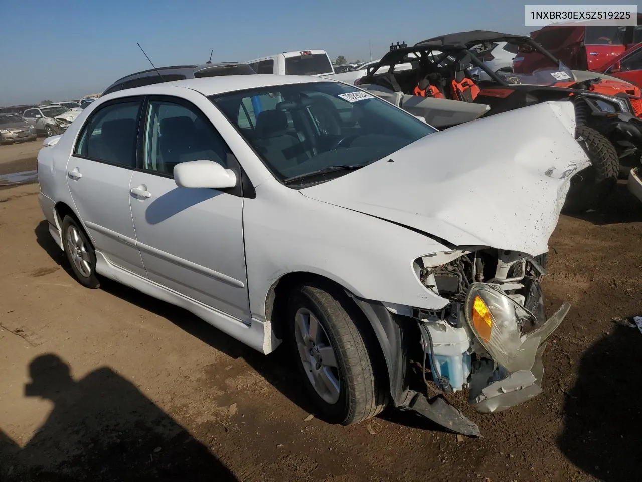 2005 Toyota Corolla Ce VIN: 1NXBR30EX5Z519225 Lot: 70089624