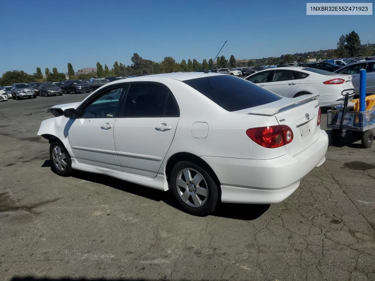 2005 Toyota Corolla Ce VIN: 1NXBR32E55Z471923 Lot: 70137494