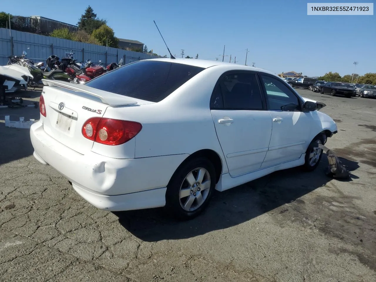 2005 Toyota Corolla Ce VIN: 1NXBR32E55Z471923 Lot: 70137494