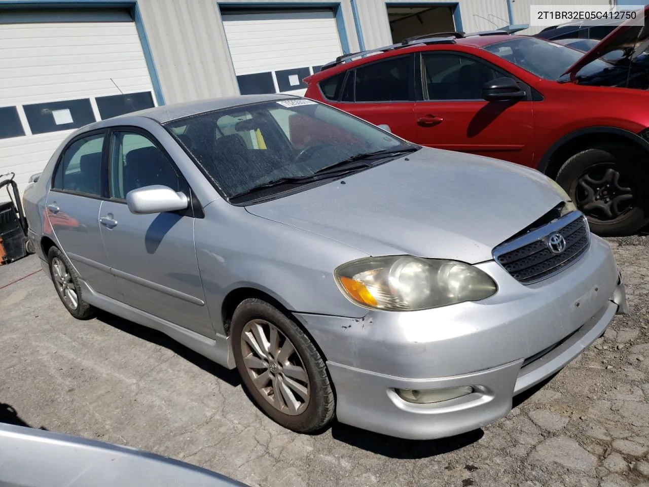 2005 Toyota Corolla Ce VIN: 2T1BR32E05C412750 Lot: 70255574