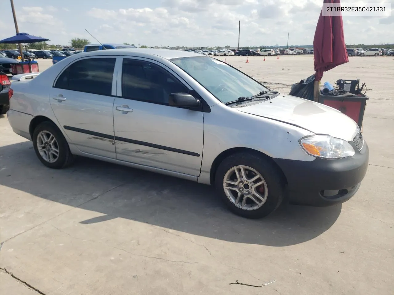 2005 Toyota Corolla Ce VIN: 2T1BR32E35C421331 Lot: 70374284