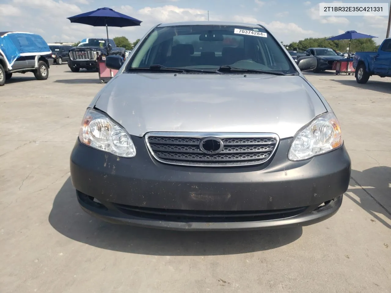 2005 Toyota Corolla Ce VIN: 2T1BR32E35C421331 Lot: 70374284