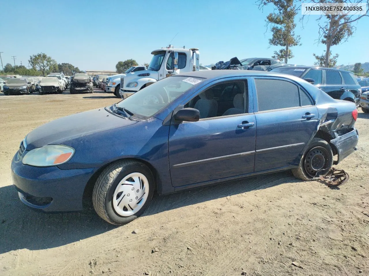 2005 Toyota Corolla Ce VIN: 1NXBR32E75Z400335 Lot: 70470984