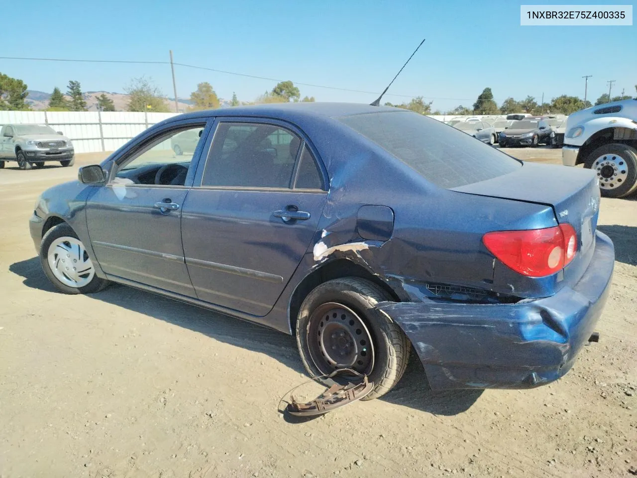 2005 Toyota Corolla Ce VIN: 1NXBR32E75Z400335 Lot: 70470984