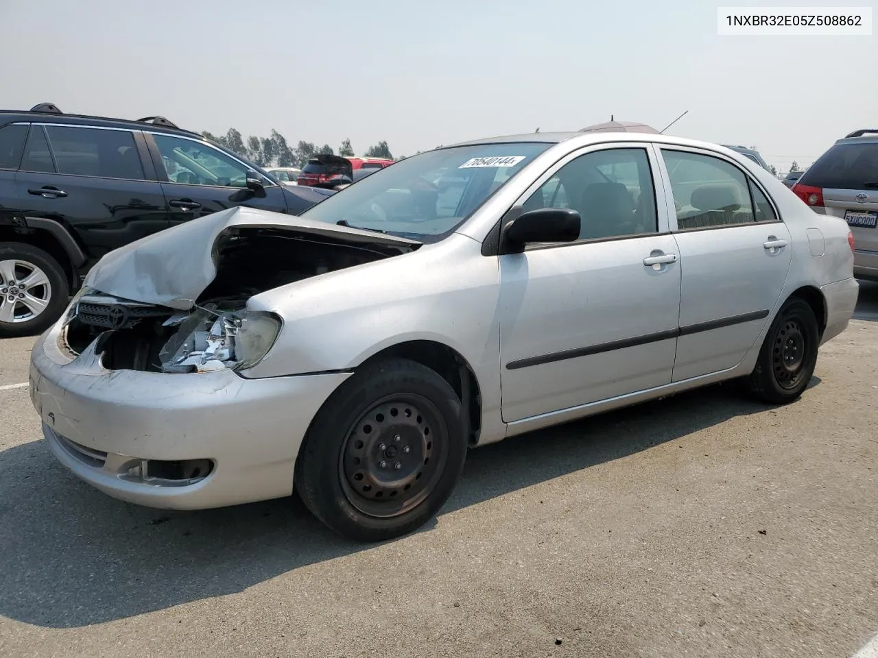 2005 Toyota Corolla Ce VIN: 1NXBR32E05Z508862 Lot: 70540144