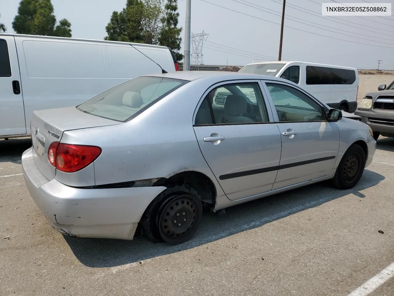 2005 Toyota Corolla Ce VIN: 1NXBR32E05Z508862 Lot: 70540144