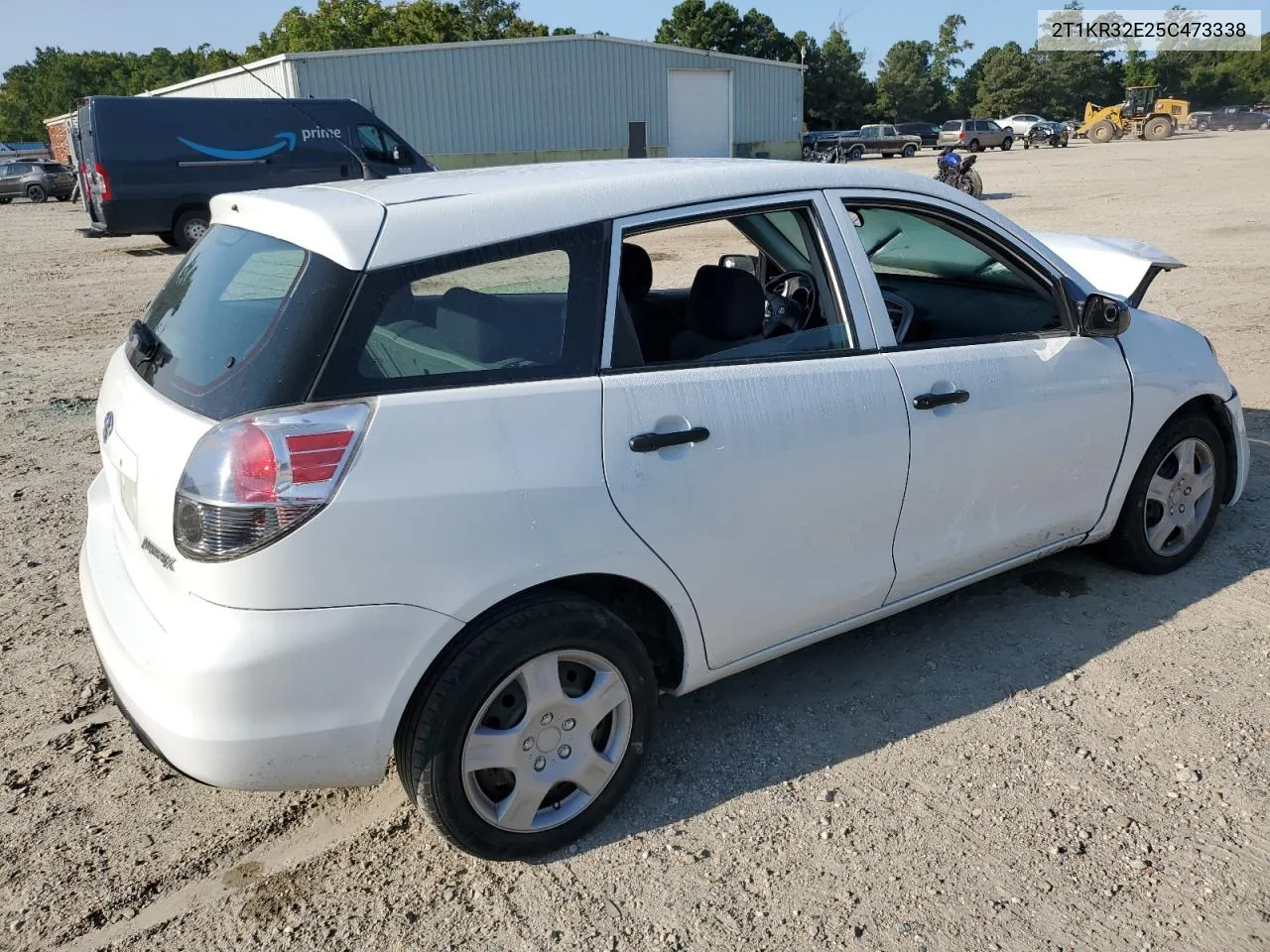 2005 Toyota Corolla Matrix Xr VIN: 2T1KR32E25C473338 Lot: 70616734