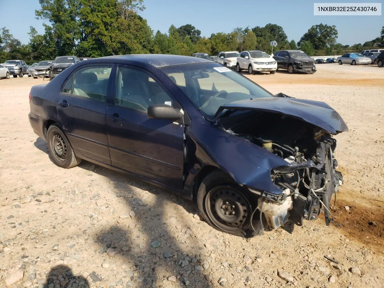 2005 Toyota Corolla Ce VIN: 1NXBR32E25Z430746 Lot: 70672504