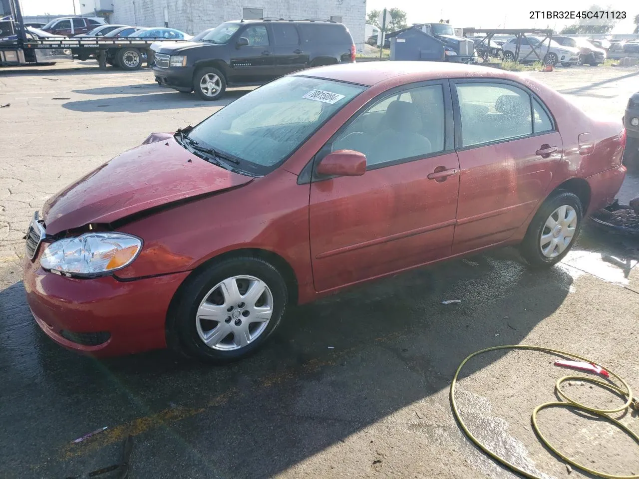 2005 Toyota Corolla Ce VIN: 2T1BR32E45C471123 Lot: 70815004