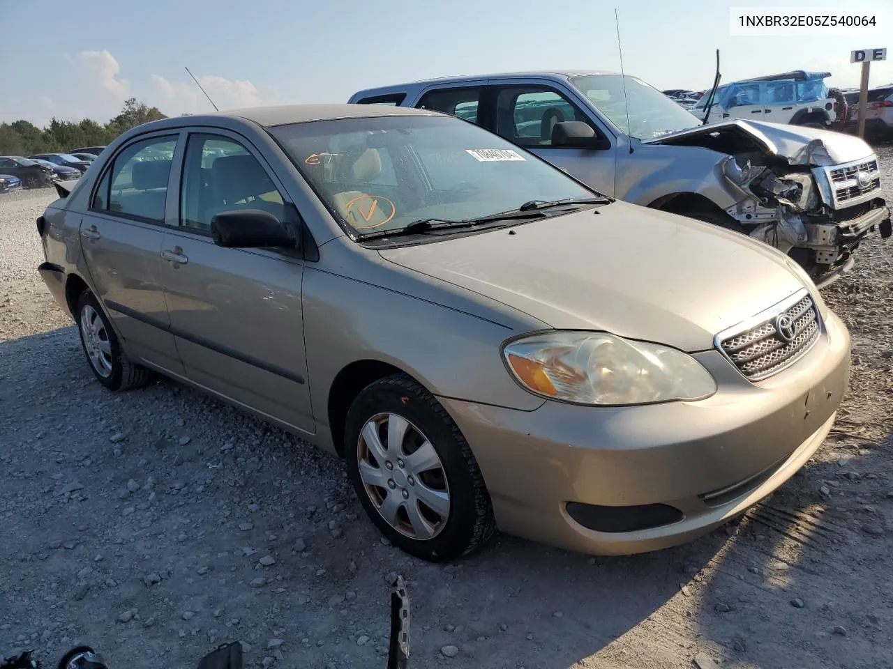 2005 Toyota Corolla Ce VIN: 1NXBR32E05Z540064 Lot: 70840704