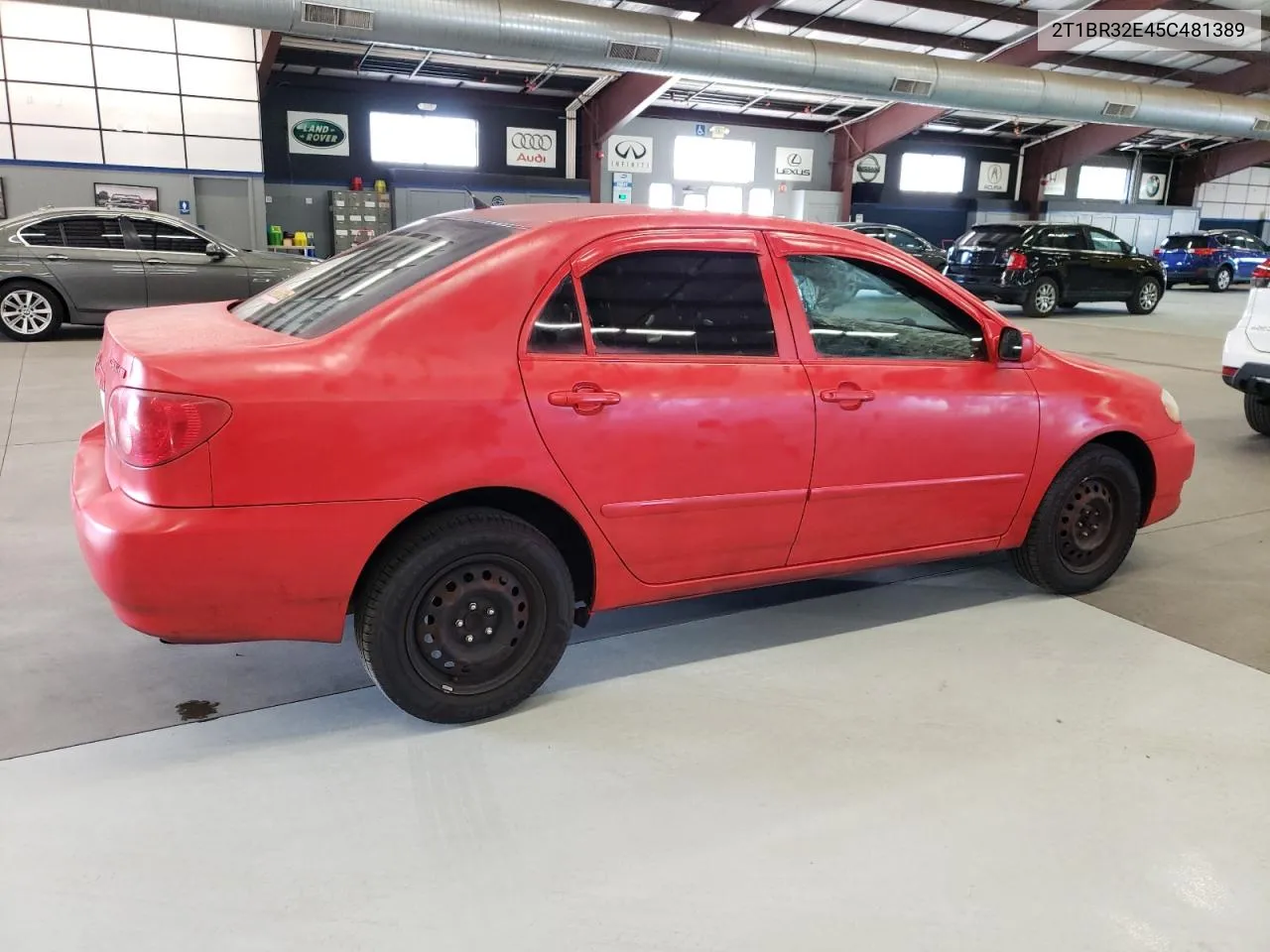 2005 Toyota Corolla Ce VIN: 2T1BR32E45C481389 Lot: 70878134