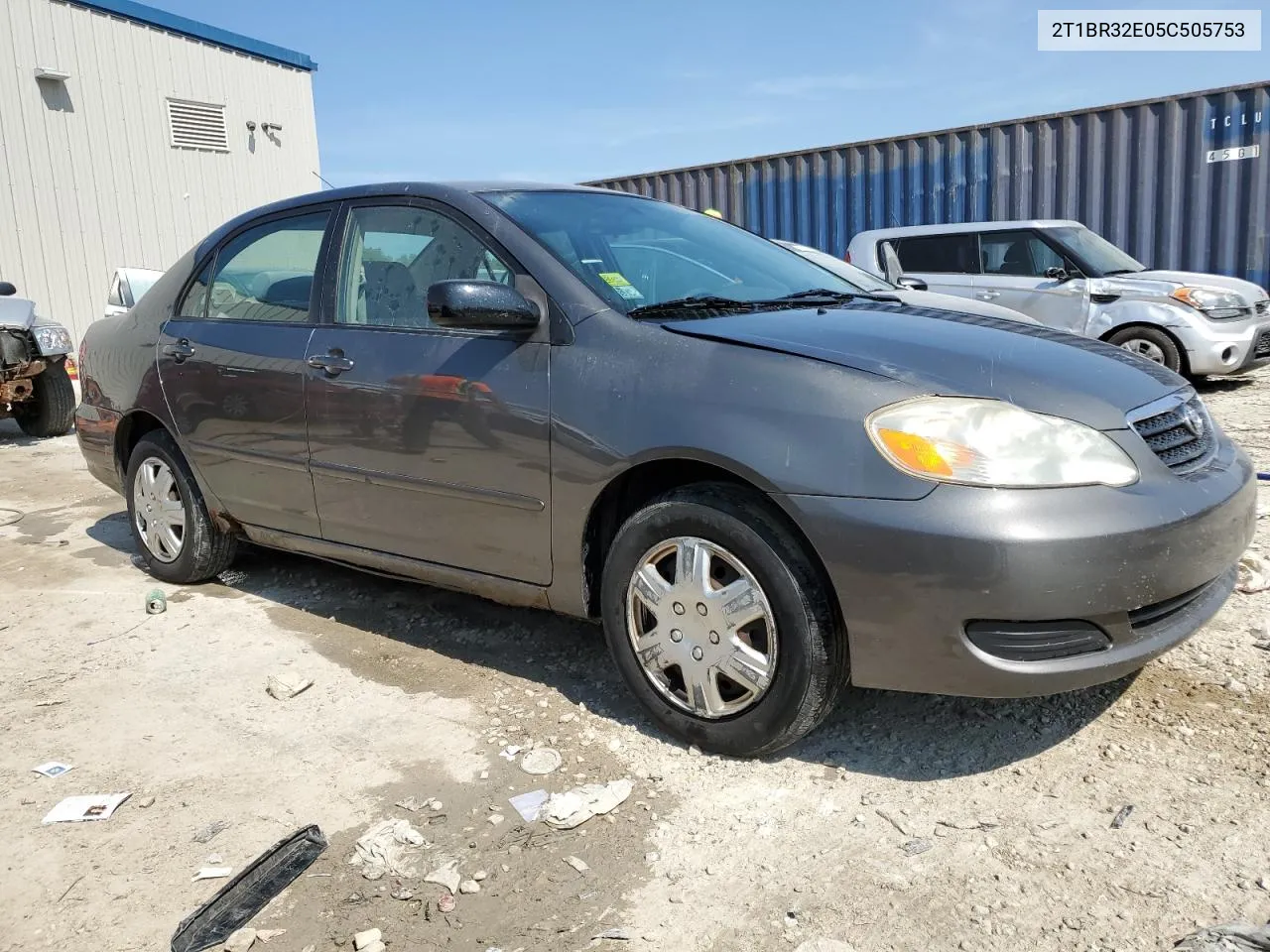 2005 Toyota Corolla Ce VIN: 2T1BR32E05C505753 Lot: 71049804