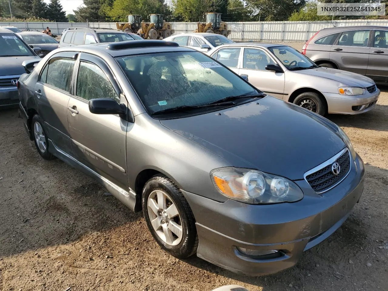 2005 Toyota Corolla Ce VIN: 1NXBR32E25Z541345 Lot: 71114474