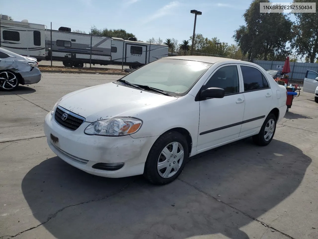 2005 Toyota Corolla Ce VIN: 1NXBR32E25Z550434 Lot: 71129594