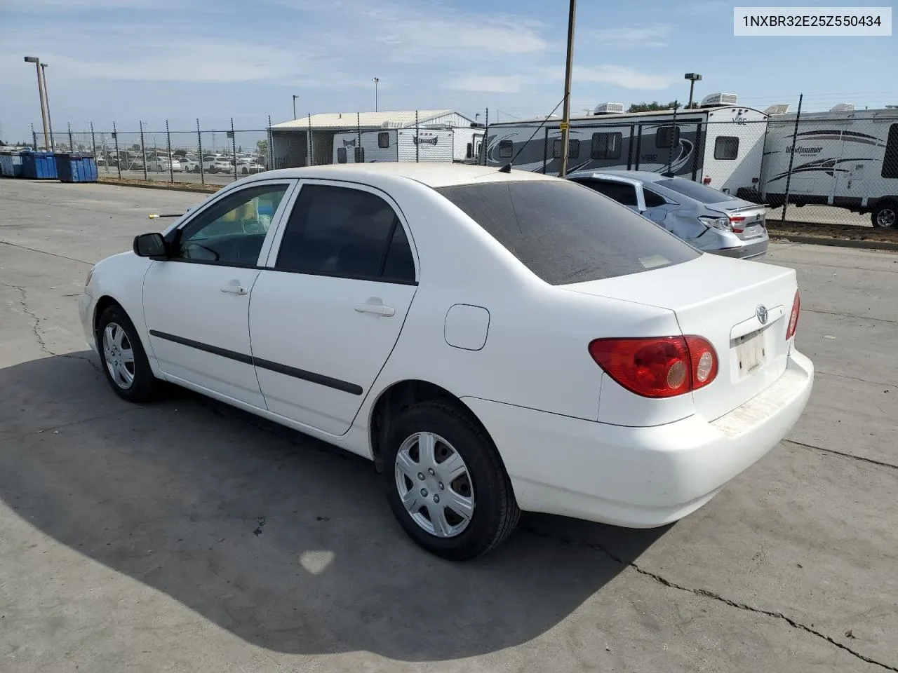 2005 Toyota Corolla Ce VIN: 1NXBR32E25Z550434 Lot: 71129594