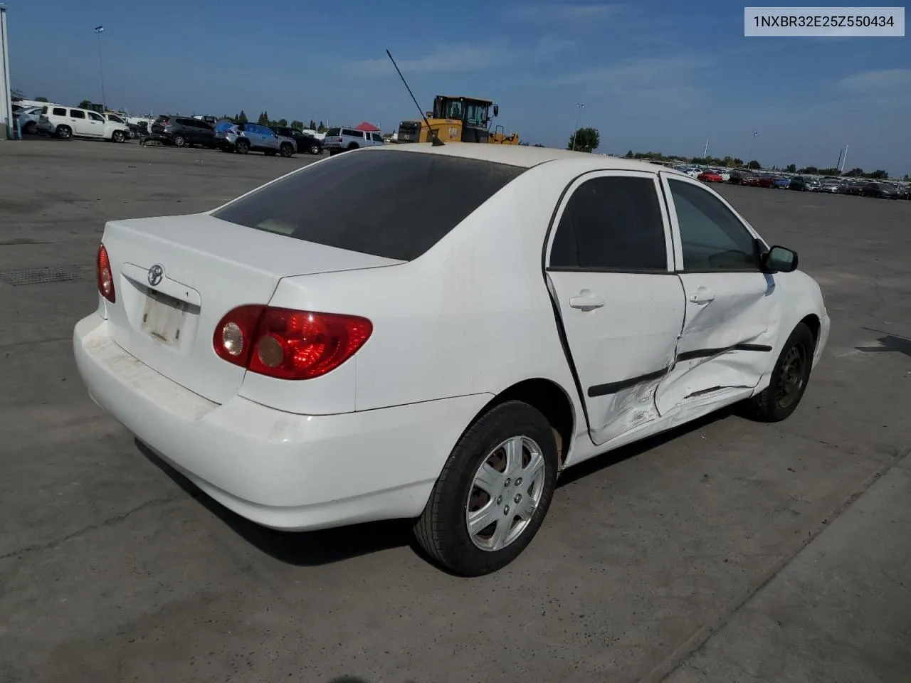 2005 Toyota Corolla Ce VIN: 1NXBR32E25Z550434 Lot: 71129594