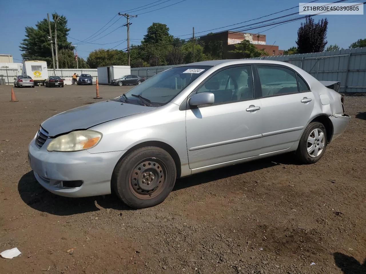 2005 Toyota Corolla Ce VIN: 2T1BR30E45C390805 Lot: 71191034