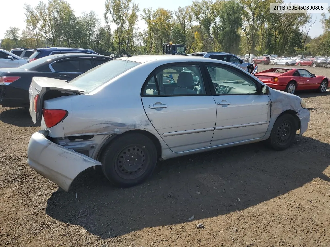 2005 Toyota Corolla Ce VIN: 2T1BR30E45C390805 Lot: 71191034