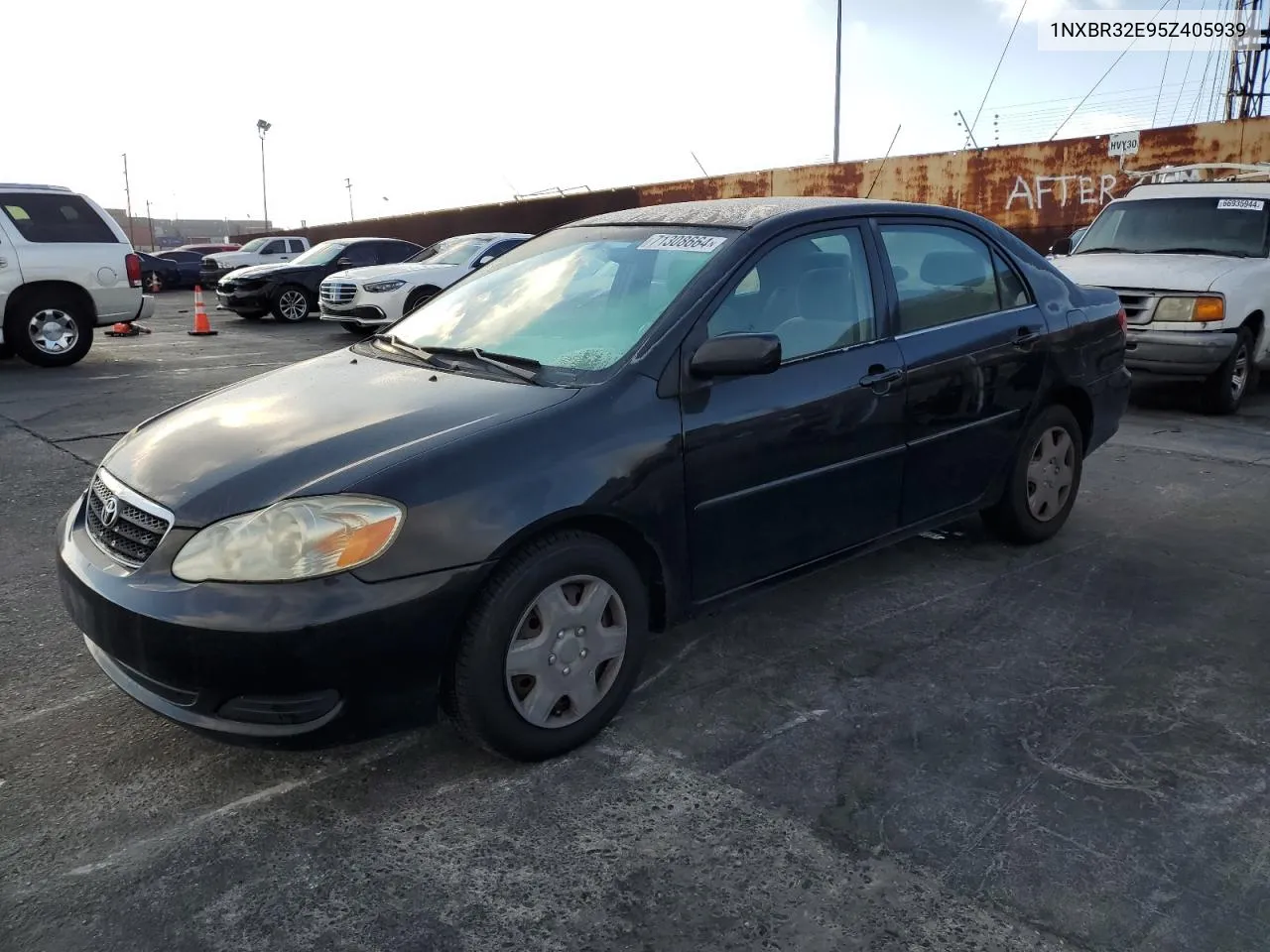 2005 Toyota Corolla Ce VIN: 1NXBR32E95Z405939 Lot: 71308664