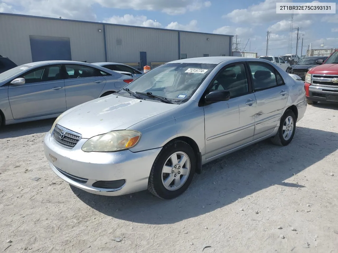 2005 Toyota Corolla Ce VIN: 2T1BR32E75C393131 Lot: 71315774