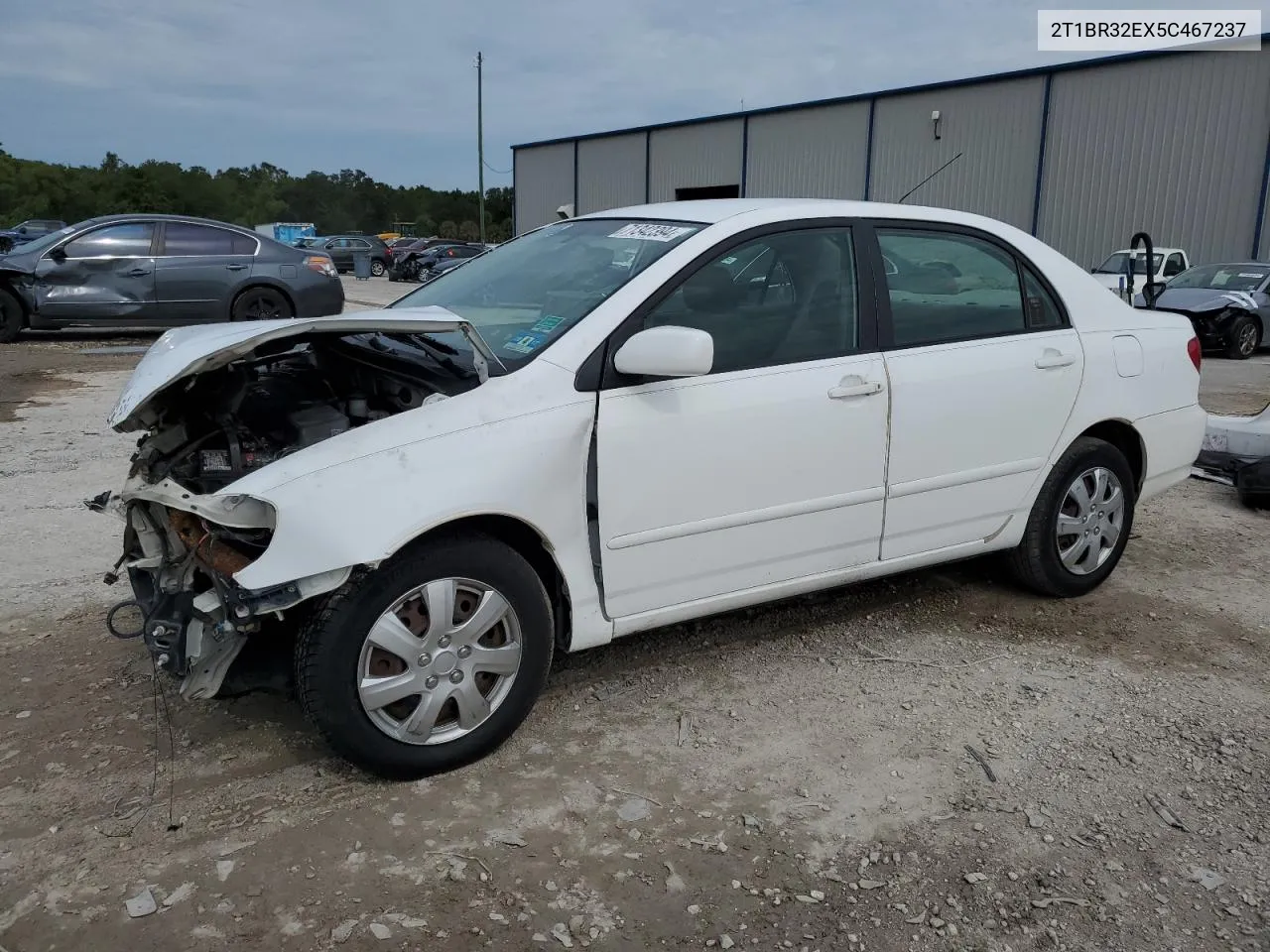 2005 Toyota Corolla Ce VIN: 2T1BR32EX5C467237 Lot: 71342394