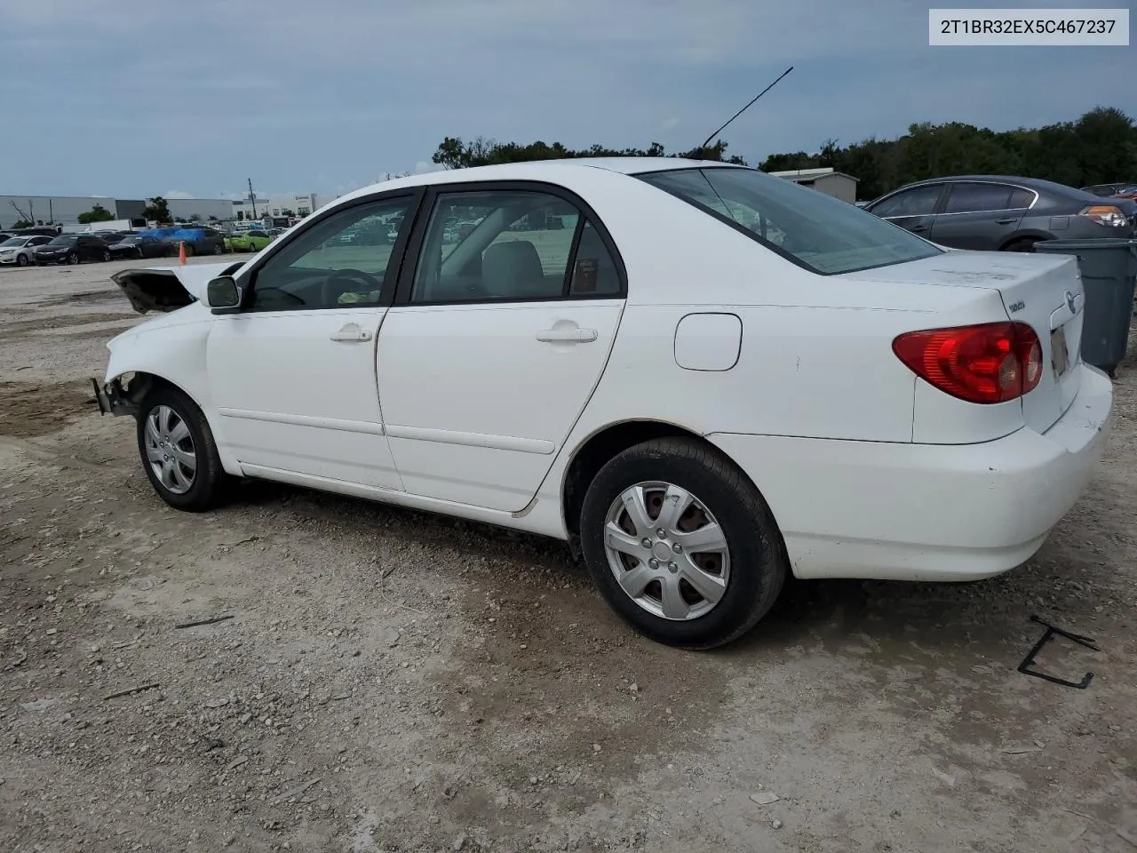 2005 Toyota Corolla Ce VIN: 2T1BR32EX5C467237 Lot: 71342394