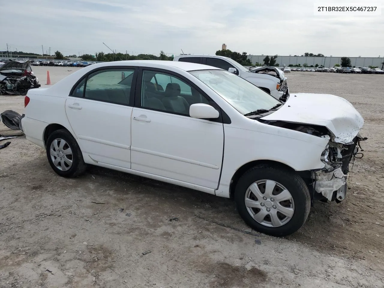 2005 Toyota Corolla Ce VIN: 2T1BR32EX5C467237 Lot: 71342394