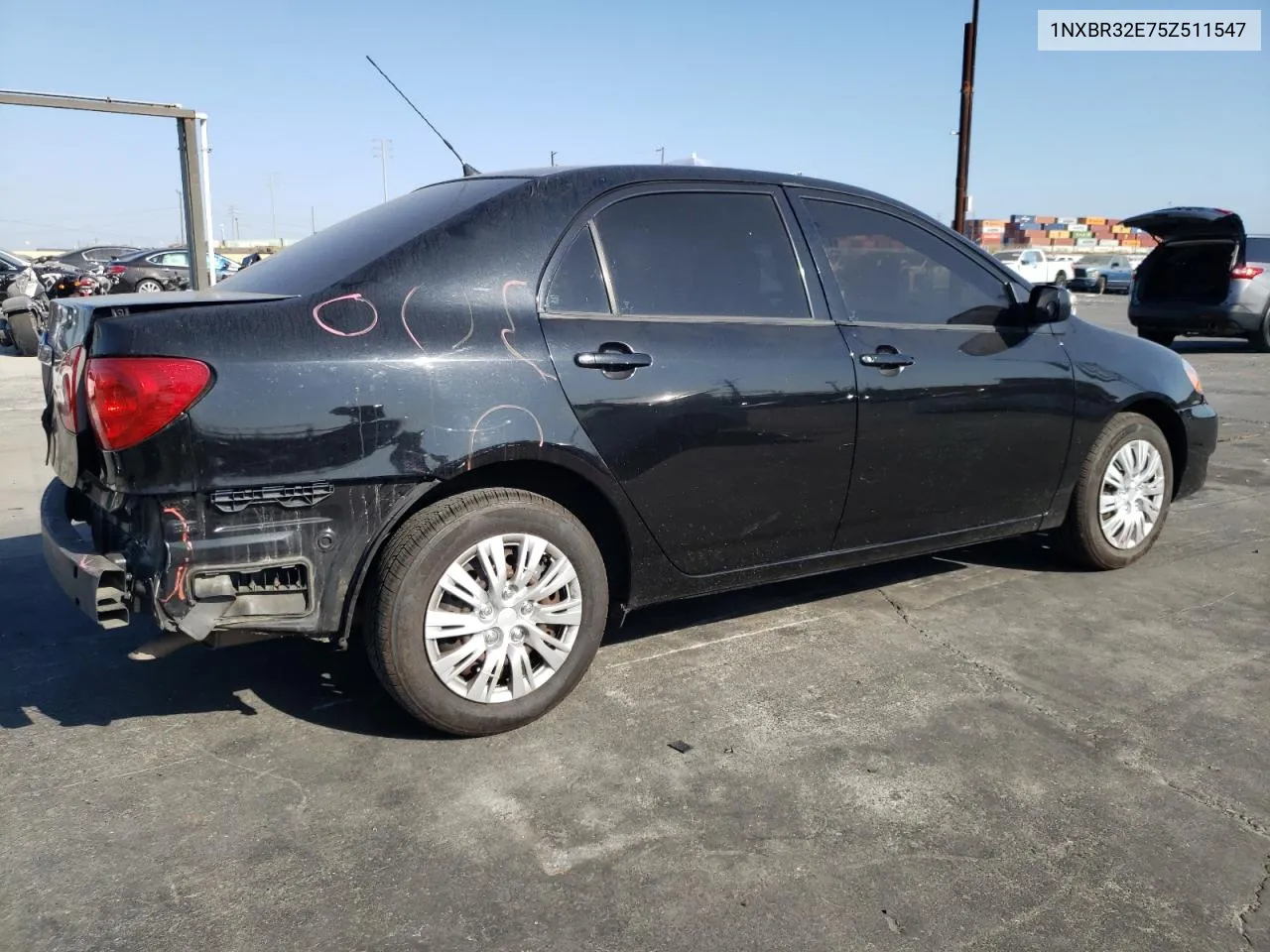 2005 Toyota Corolla Ce VIN: 1NXBR32E75Z511547 Lot: 71398764