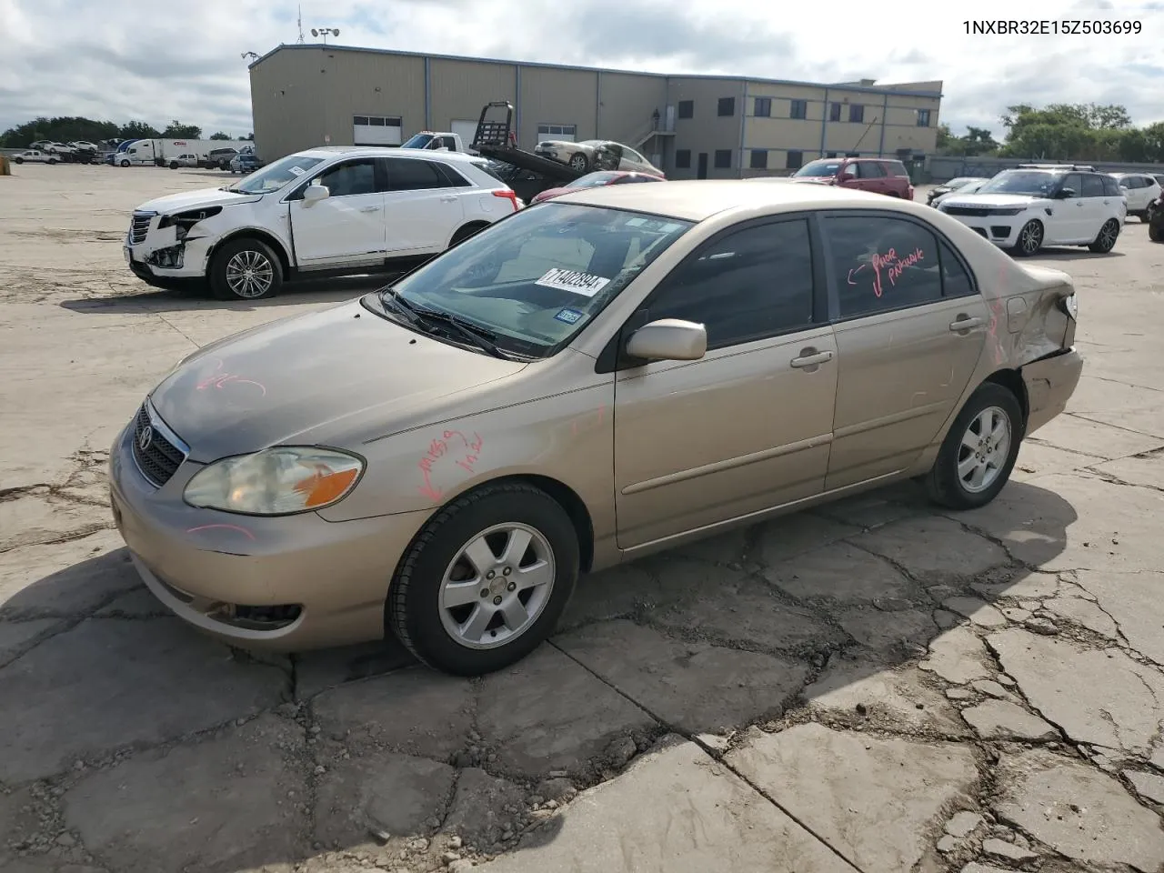 2005 Toyota Corolla Ce VIN: 1NXBR32E15Z503699 Lot: 71402894