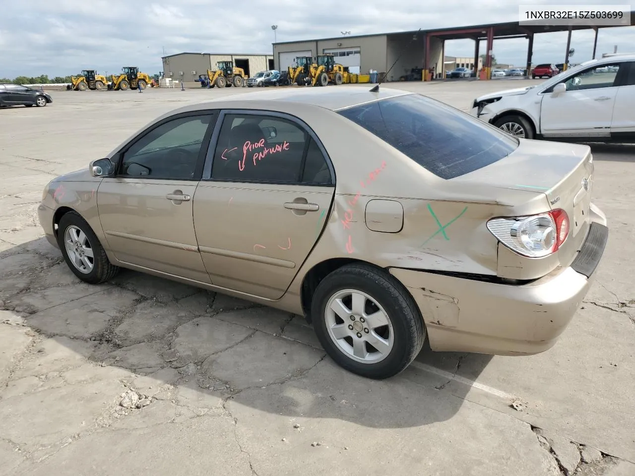 2005 Toyota Corolla Ce VIN: 1NXBR32E15Z503699 Lot: 71402894