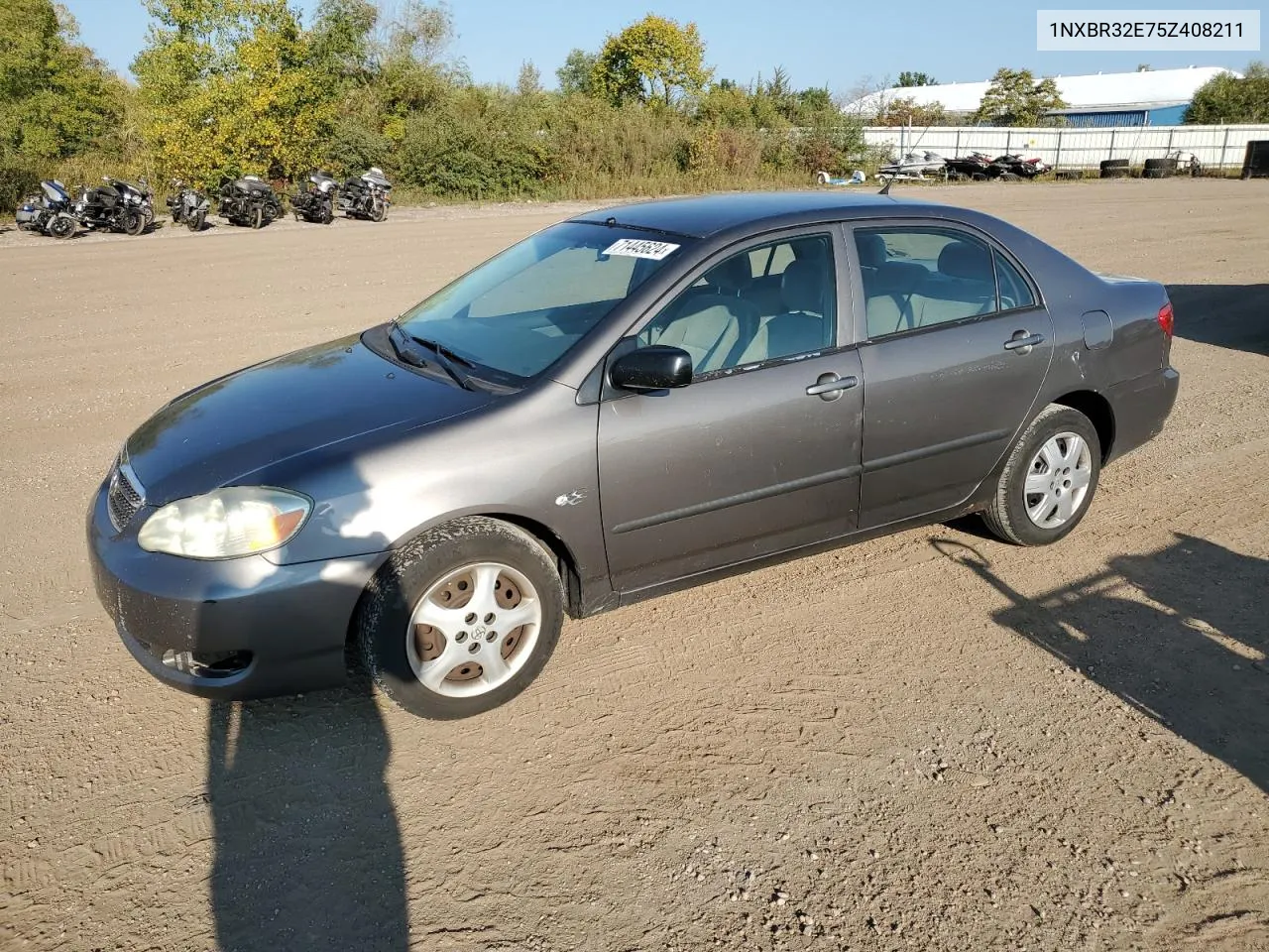 2005 Toyota Corolla Ce VIN: 1NXBR32E75Z408211 Lot: 71445624