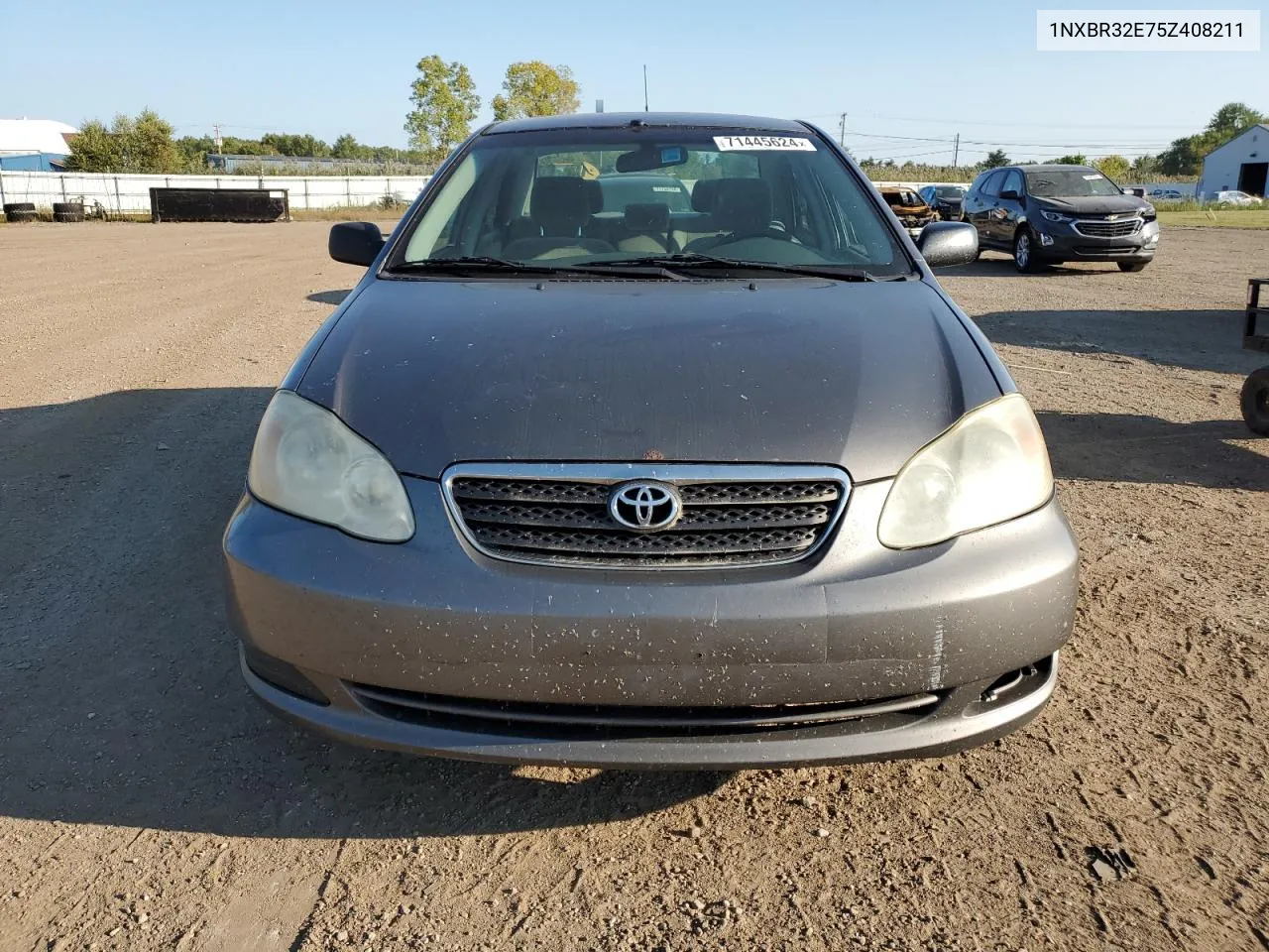 2005 Toyota Corolla Ce VIN: 1NXBR32E75Z408211 Lot: 71445624