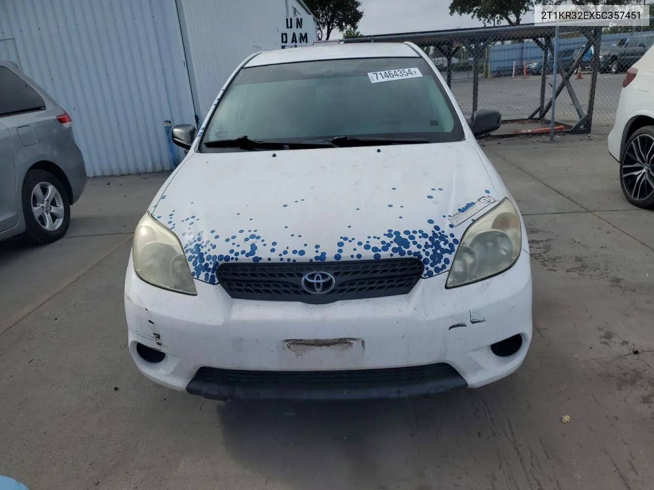 2T1KR32EX5C357451 2005 Toyota Corolla Matrix Xr