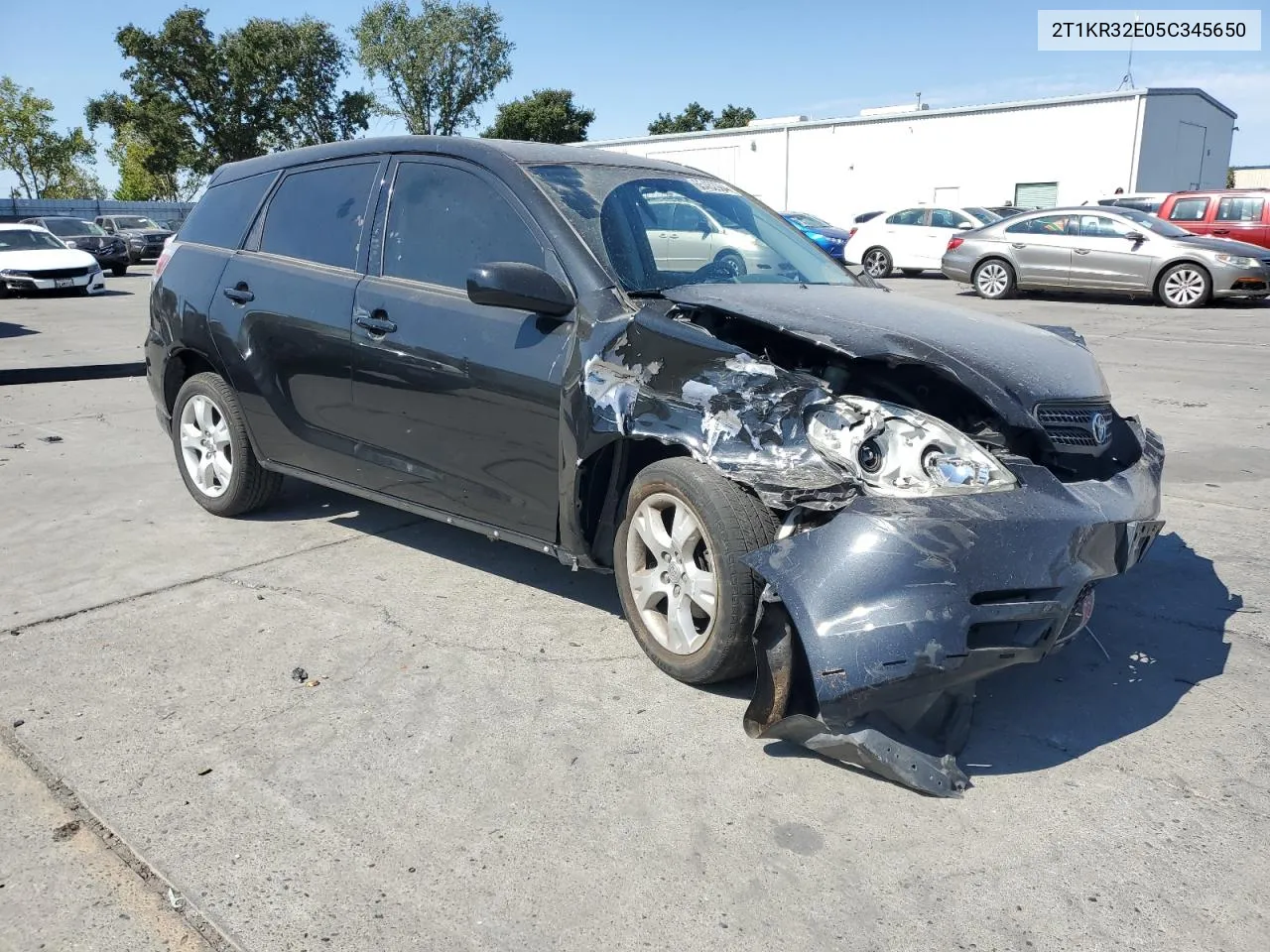 2005 Toyota Corolla Matrix Xr VIN: 2T1KR32E05C345650 Lot: 71472714