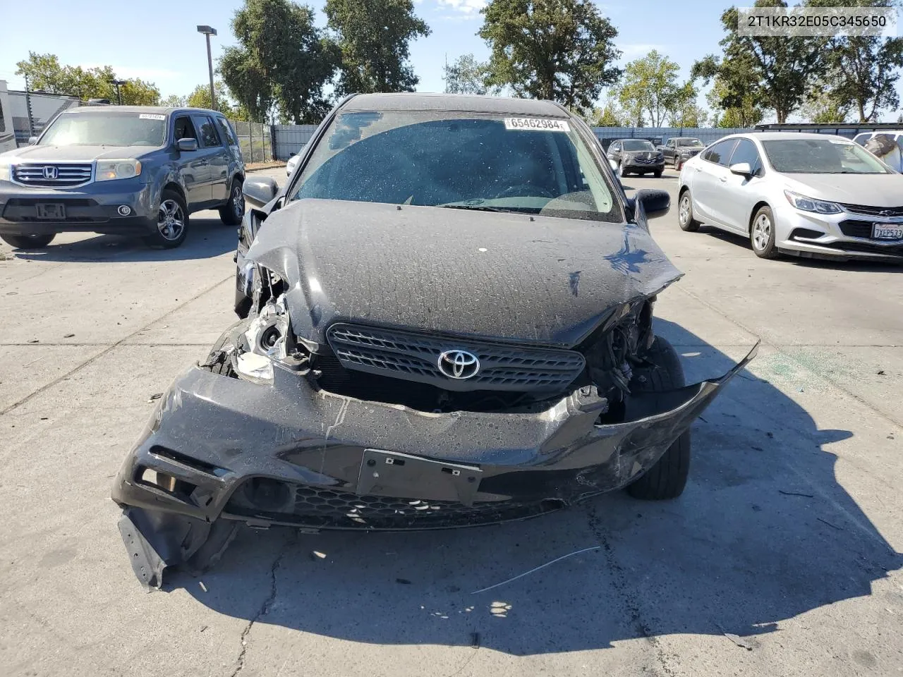 2005 Toyota Corolla Matrix Xr VIN: 2T1KR32E05C345650 Lot: 71472714