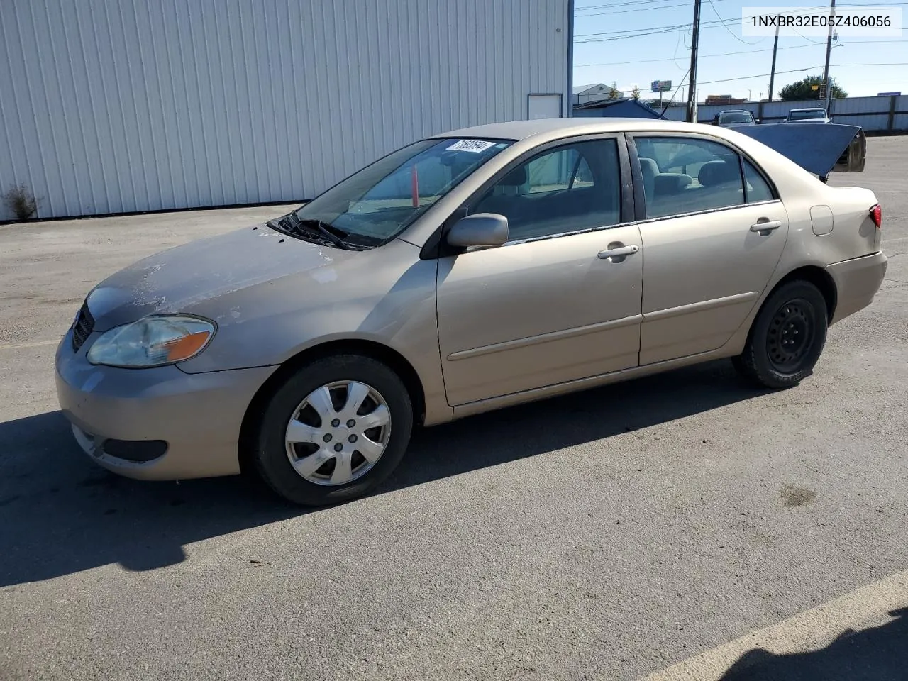 2005 Toyota Corolla Ce VIN: 1NXBR32E05Z406056 Lot: 71593594