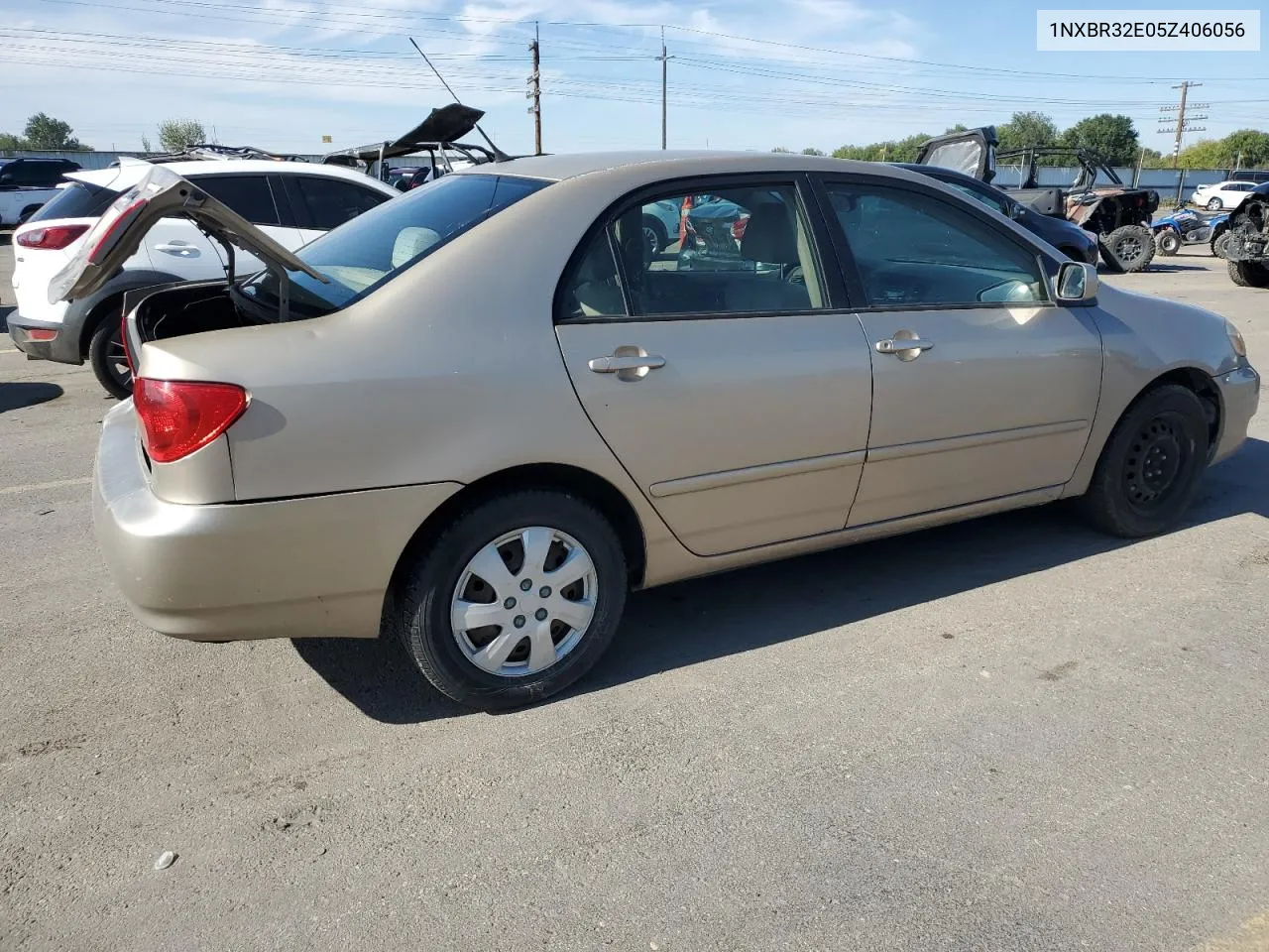 2005 Toyota Corolla Ce VIN: 1NXBR32E05Z406056 Lot: 71593594