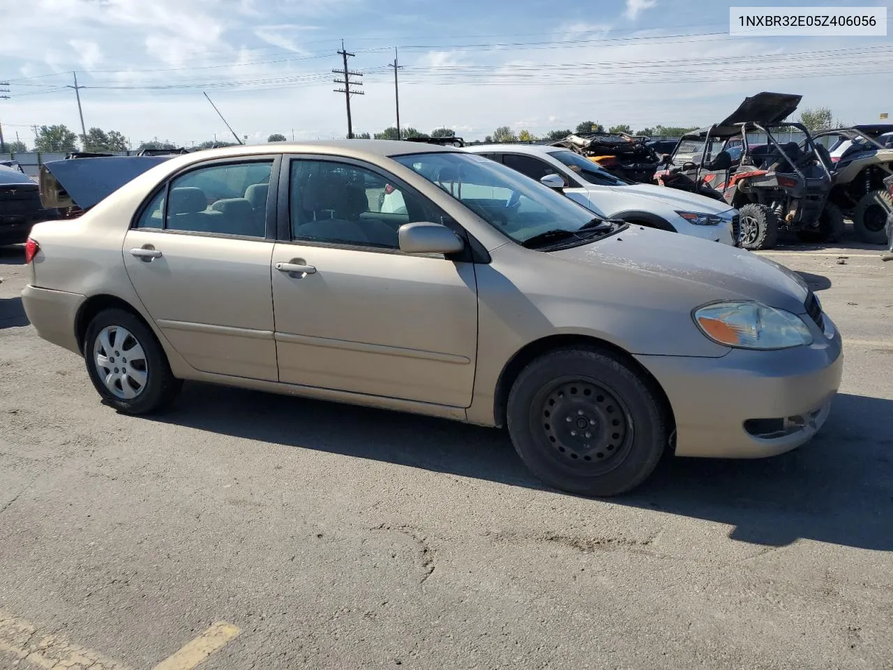 2005 Toyota Corolla Ce VIN: 1NXBR32E05Z406056 Lot: 71593594