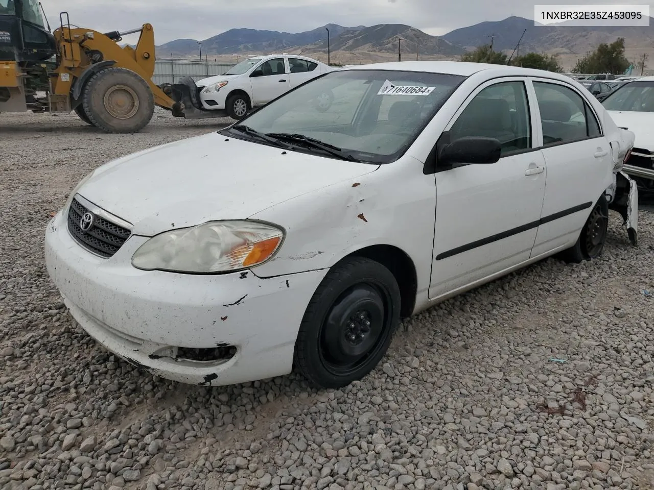 2005 Toyota Corolla Ce VIN: 1NXBR32E35Z453095 Lot: 71640684